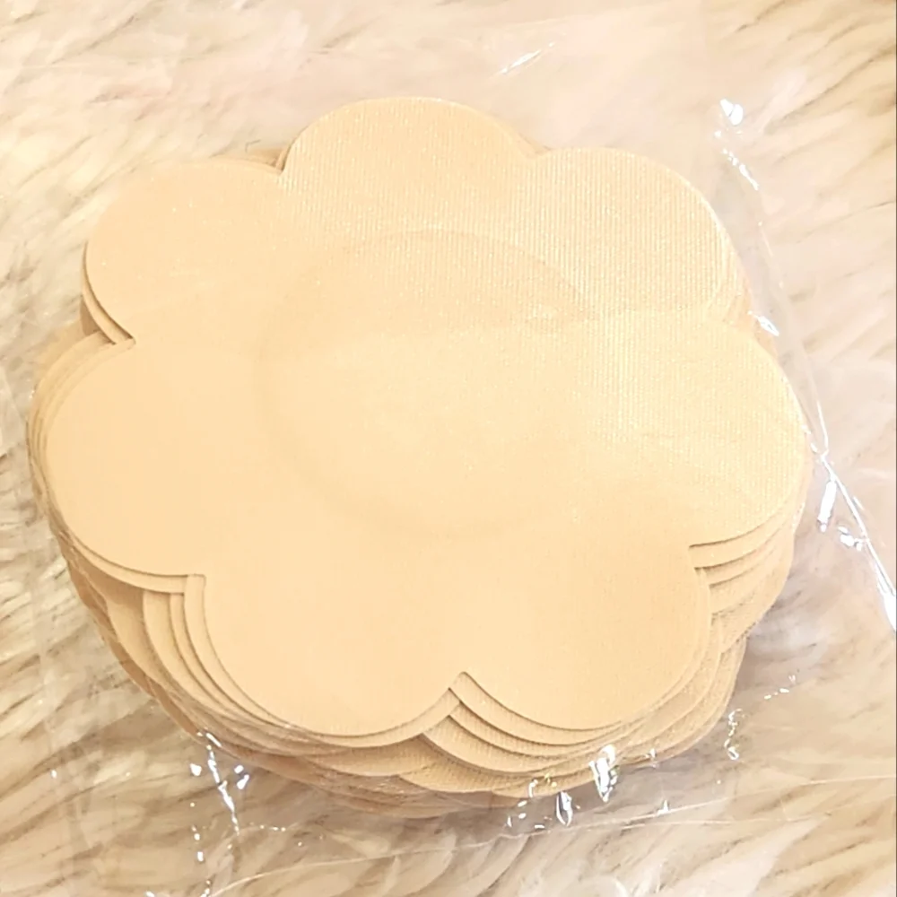 YREEIS Disposable Satin Petal Nipple Covers - Picture 4 of 10